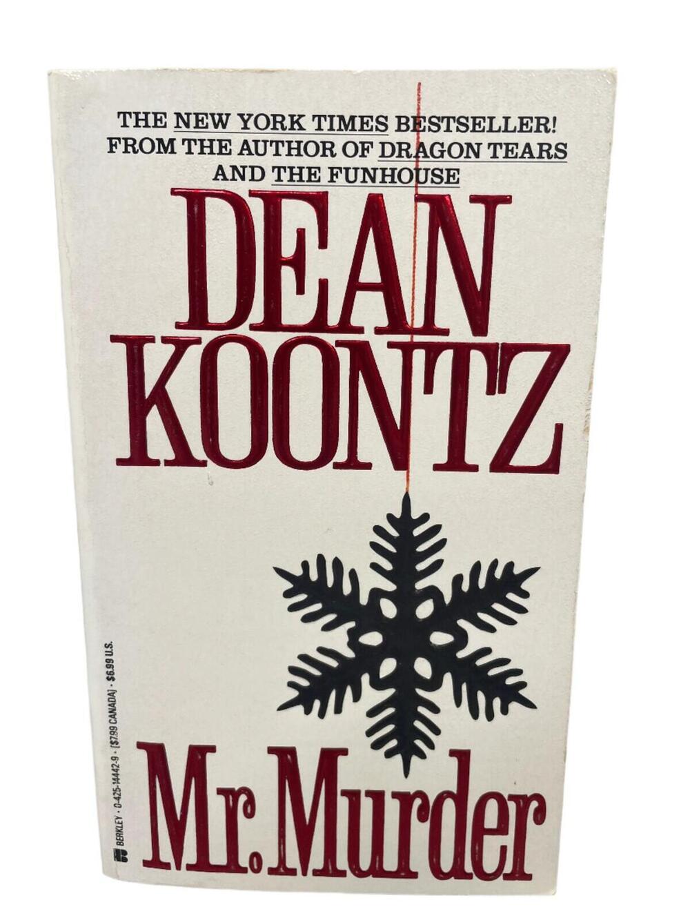 Dean Koontz Soft Cover MR. MURDER